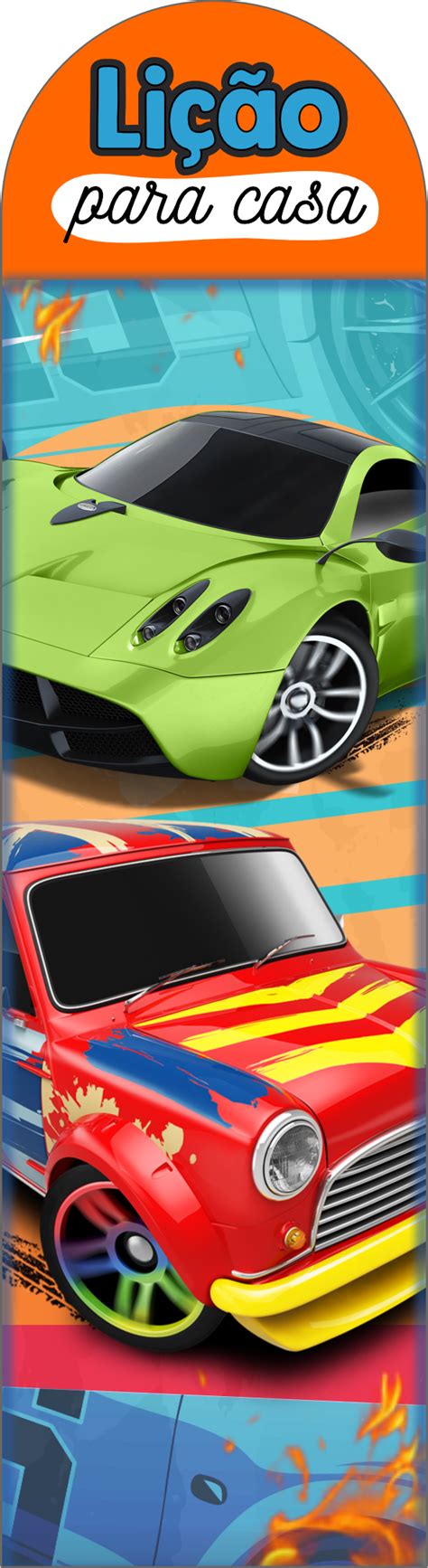 Mam Decoradora Etiquetas Escolares Hot Wheels