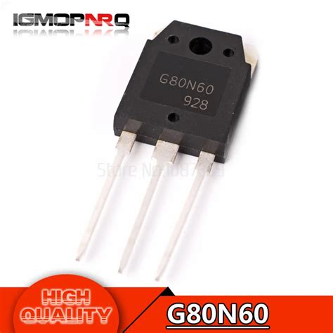 5PCS free shipping SGH80N60UFD G80N60 80N60 80A 600V TO 3P Ultrafast ...