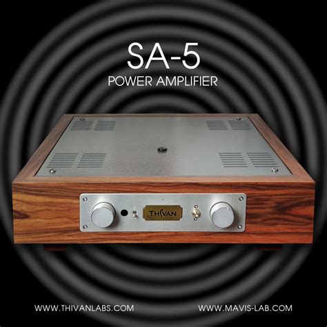 SA-5 Power Amplifier - Thivanlabs