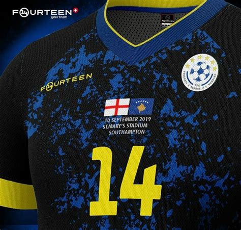 Fourteen Special Kosovo Kit Vs England Euro Qualifying September