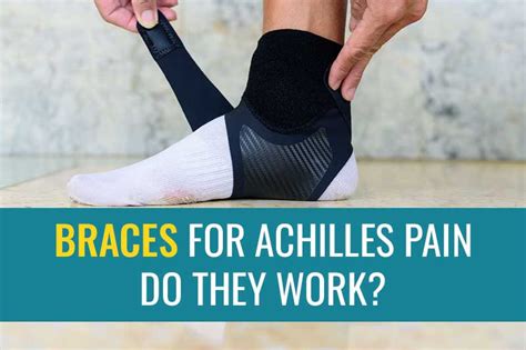 Ankle braces for Achilles tendonitis – do they work?