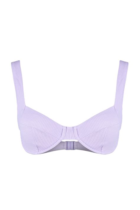 Trendyolmilla Lila Balenli Bikini Üstü TBESS BU Fiyatı Yorumları Trendyolmilla