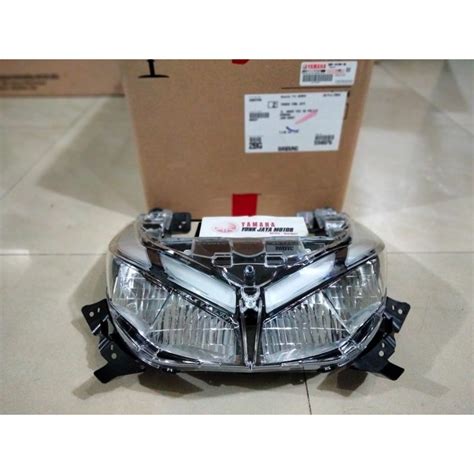 Jual LAMPU DEPAN REFLECTOR REFLEKTOR YAMAHA ALL NEW AEROX BBP H4300 00