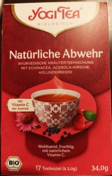 Yogi Tea Nat Rliche Abwehr Asialtische Lebensmittel Getr Nke