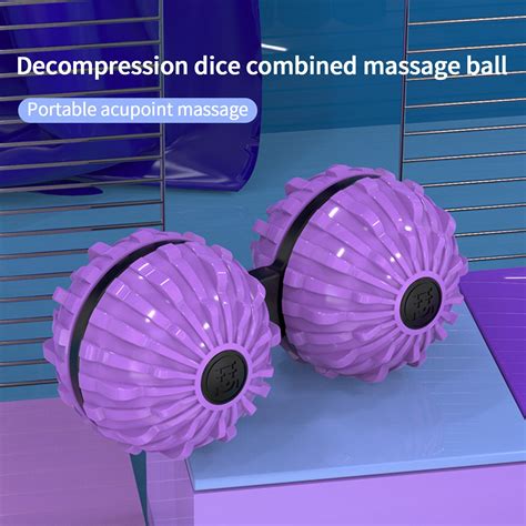 Portable Fitness Ball Click Sound Massage Ball Han... – Vicedeal