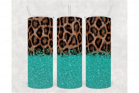 Drink Barware Home Living Leopard Print Tumbler Etna Pe