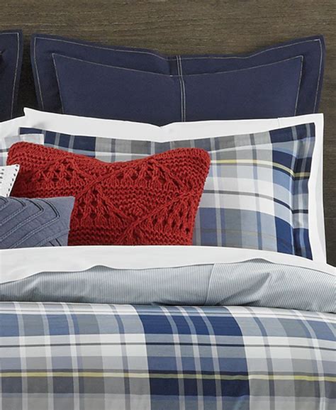 Tommy Hilfiger Poquonock Plaid 2 Pc Twintwin Xl Comforter Set Macys