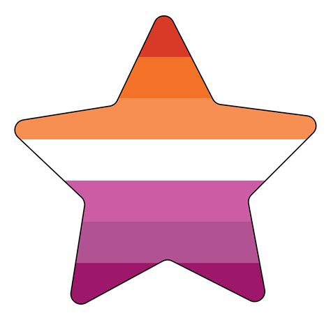 Lesbian Flag Illustration Lesbian Pride Flag Icon Vector Art At Vecteezy