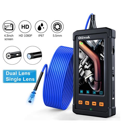 5.5mm Endoscope Camera 1080P Mini Camera Endoscope 5mm Dual Lens ...