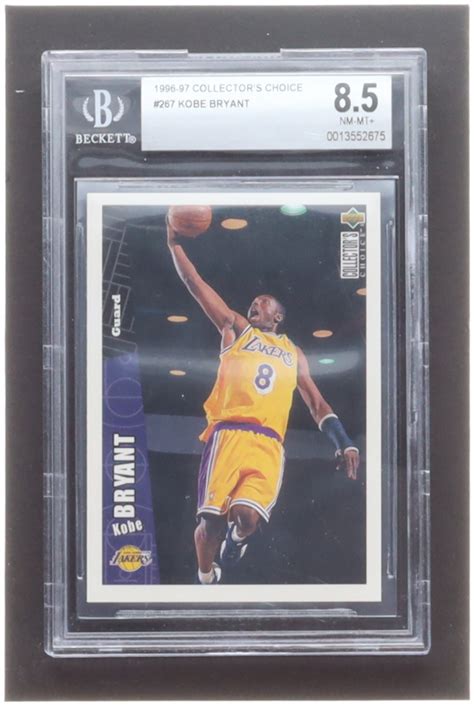 Kobe Bryant 1996 97 Collector S Choice 267 RC BGS 8 5 Pristine Auction