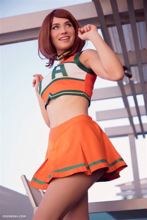 Nichameleon My Hero Academia Ochaco Uraraka Naked Cosplay Asian