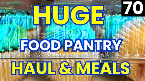 FRUGAL LIVING Food Pantry Haul 2024 Frugal Living Food Haul FOOD