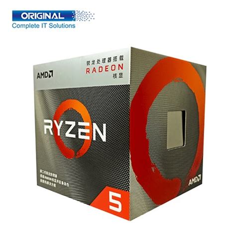 AMD Ryzen 5 3400G 4 Core AM4 Graphics Processor - OSL