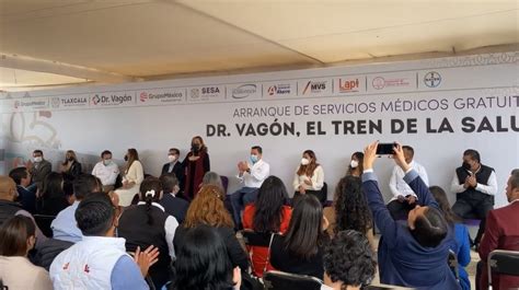 Inauguraron en Huamantla el Doctor Vagón Tren de la Salud RedAcción