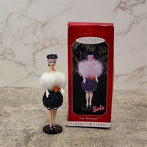 Barbie Holiday Barbie Christmas Ornament Gay Parisienne Vintage Hallmark Poshmark