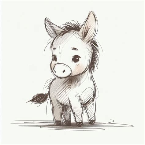 Cavalo Fácil De Desenhar - 5