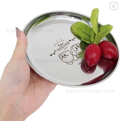 Japan Kirby Stainless Steel Plate Enjoy Kawaii Limited