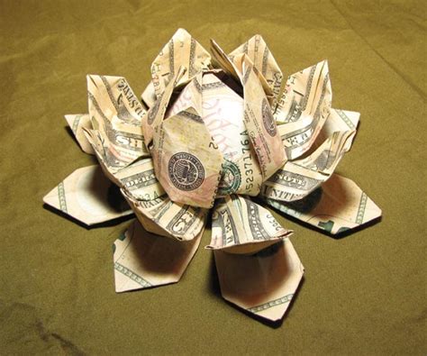 MONEY FLOWER ORIGAMI « EMBROIDERY & ORIGAMI