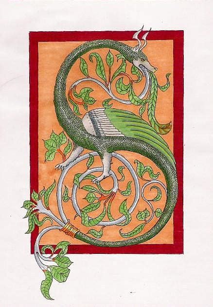 Medieval Wyvern By Ceinwen On Deviantart