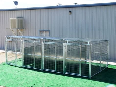 4-Run Dog Kennel 5'x10'x6' Sides / Roof / Fight Guard Divider