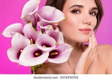 Photo Sweet Lady Nude Shoulders Enjoy Stock Photo Shutterstock