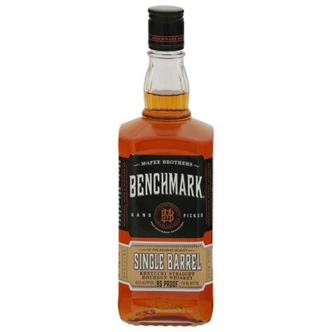 Benchmark Whiskey Bourbon Kentucky Straight Single Barrel Publix