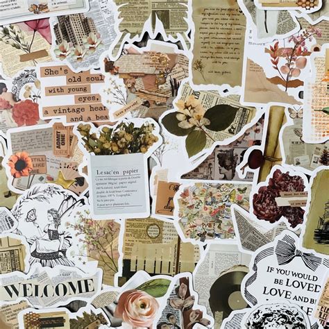 vintage scrapbook kindle etsy