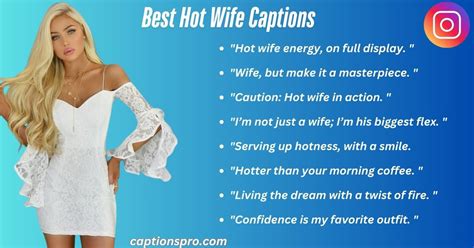 280 Best Hot Wife Captions 2025 Captions Pro