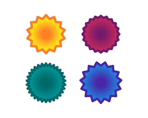 Star Circle Symbol Icons Simple Ui Art 16349292 Png