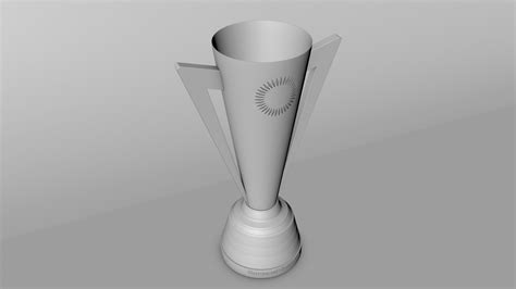 Gold Cup Concacaf Trophy D Model By Yassine Helal