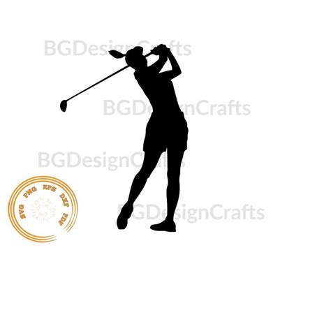 Golfer Svg Golf Svg Golfer Dxf Golfer Clipart Golfer Svg Inspire