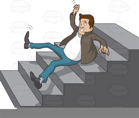 Down Stairs Clipart