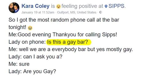 Mom Calls Gay Bar For Advice After Her Son Comes Out And Bartender Has The Best Response