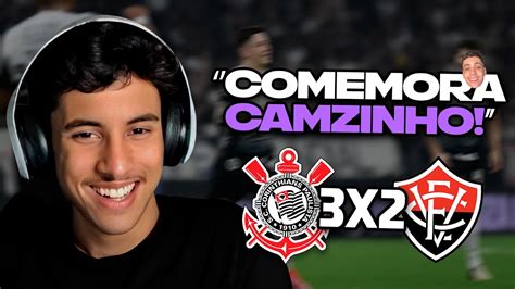 CORINTHIANS 3 X 2 VITÓRIA MELHORES MOMENTOS 14ª RODADA DO