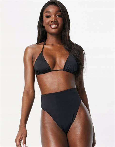 DÓŁ OD BIKINI Z WYSOKIM STANEM ROZM L oficjalne archiwum Allegro