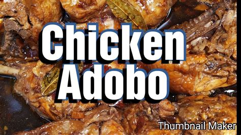 Chicken Adobohow To Cook Easy Chicken Adobopanlasang Pinoy 2019lutong Pinoy Youtube