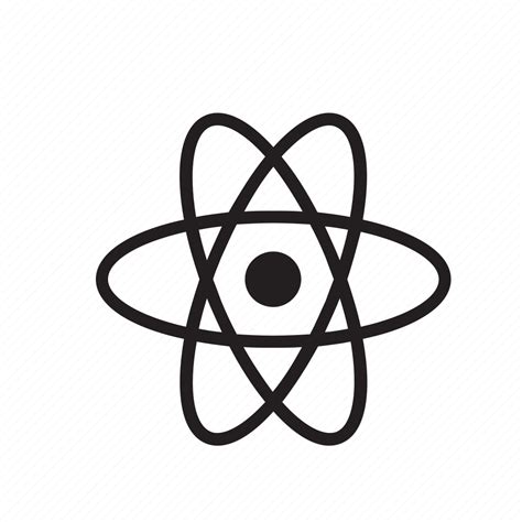 atom particle science icon   iconfinder