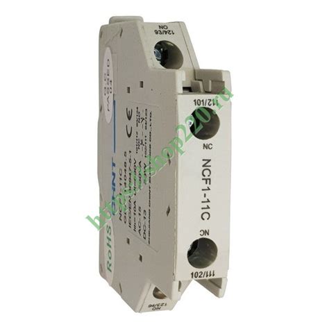 Приставка дополнительные контакты NCF1-11C к контактору NC1 1НО+1НЗ ...