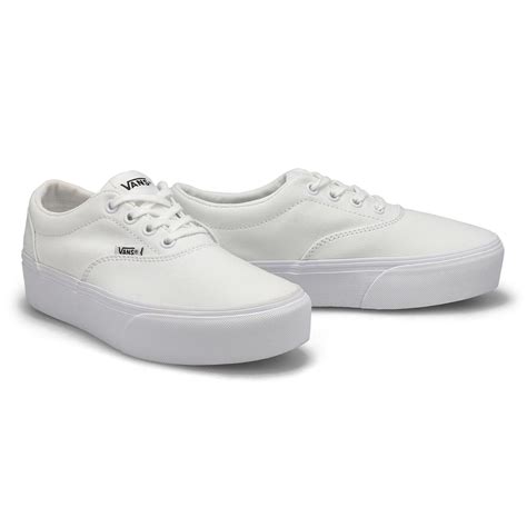 Vans Women's Doheny Platform Lace Up Sneaker | SoftMoc.com