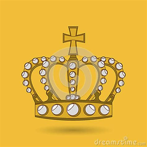 Queens Crown Design Stock Illustration Illustration Of Luxury 71010057