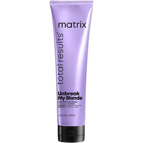 Matrixs Unbreak My Blonde Hair System Literally Saved My Hair From Bleach Induced Bangs Hair