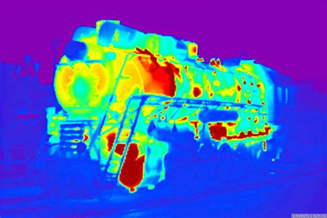 Взгляд на паровоз через тепловизор — DRIVE2
