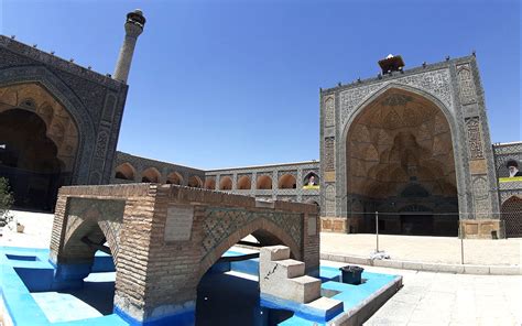 Jameh Mosque Of Isfahan Iran Unesco World Heritage