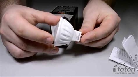 Светодиодная лампа MR16, 220V 6W - YouTube