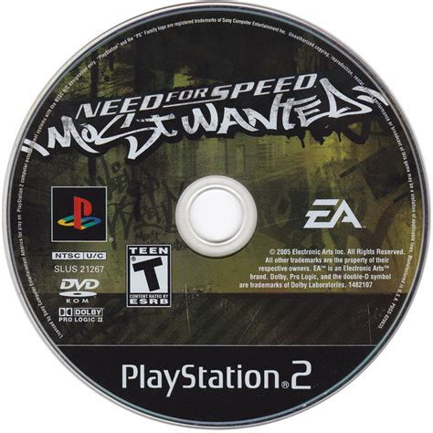 Need For Speed Most Wanted 2005 PlayStation 2 Box Cover Art MobyGames