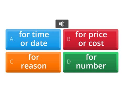 question words definition quiz