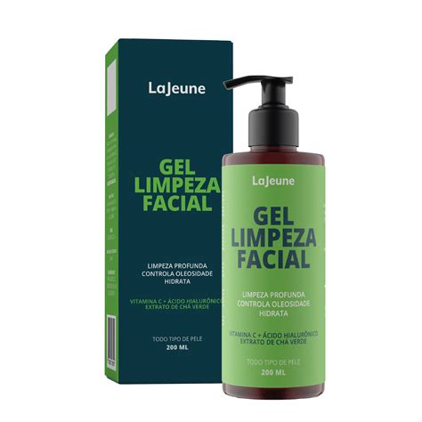 Skincare Gel Limpeza Profunda Anti Acne Vitamina E Ácido Hialurônico