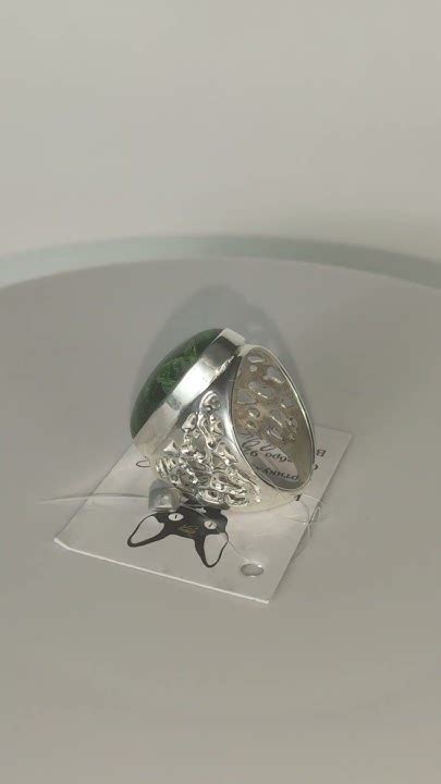 Кольцо с Хромдиопсидом - серебро 925, от BASTET. +7 9932806357 Наталья ...