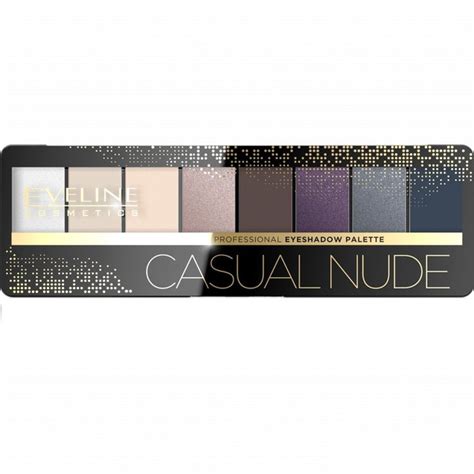 EVELINE Eyeshadow Professional Palette Тени для век 04 Casual Nude 9 6 г купить с доставкой по