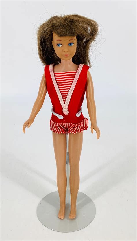 Lot Brunette Skipper In Original Bathing Suit